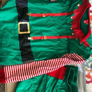 Selling as a set- elf Pajamas
